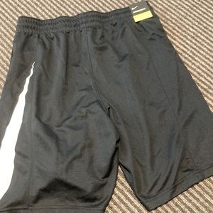 Nike dry fit shorts with swoosh